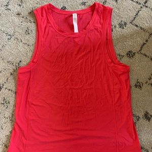 Pink lululemon tank size 4